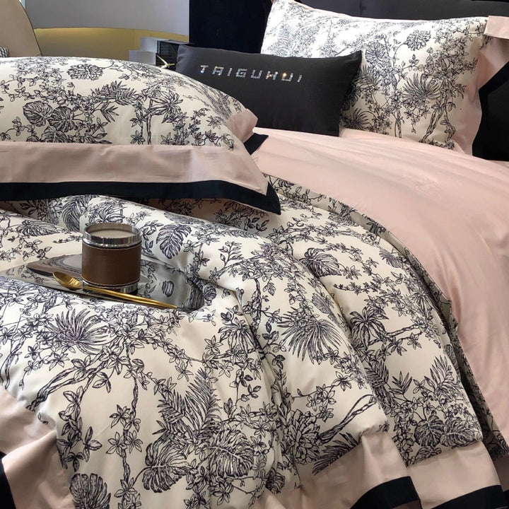 Decorative Elegant Floral Pattern Bedding Set Stornfield