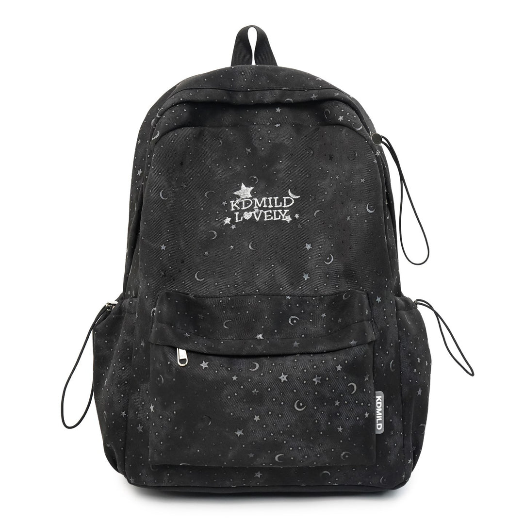 Stylish Starry-Print Backpack Stornfield