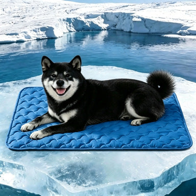 Unisex nan cooling quilted dog mat with non-slip bottom Stornfield