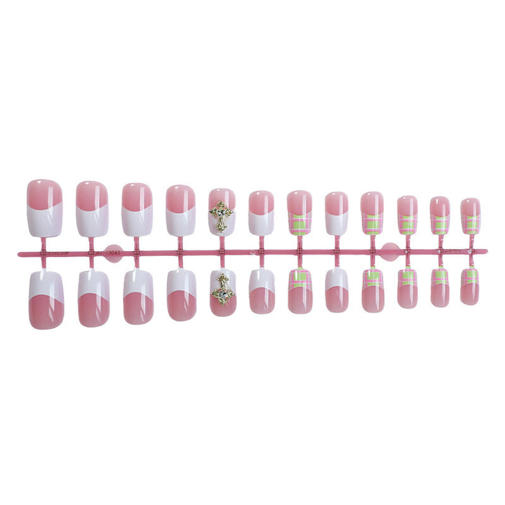 Artificial nails with elegant decorations Stornfield