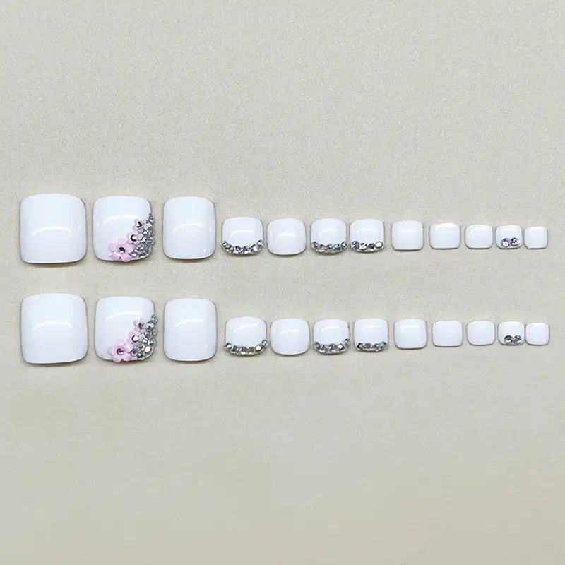 Decorative Rhinestone Pedicure Stornfield