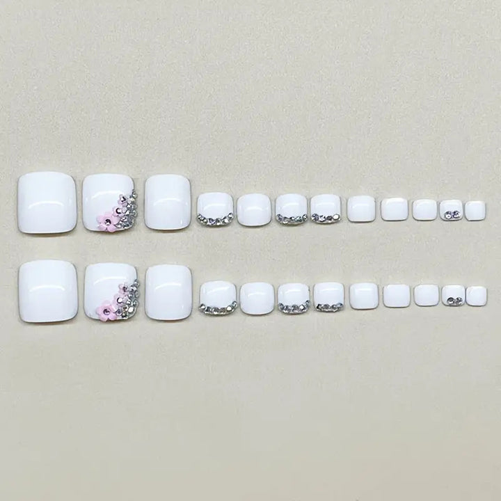 Decorative Rhinestone Pedicure Stornfield