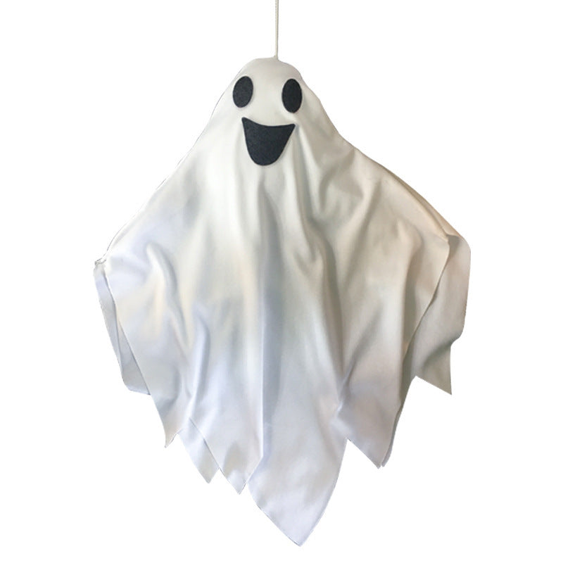 Creepy Halloween decoration figure as a floating ghost