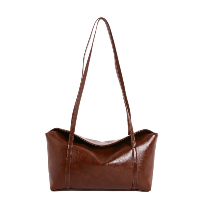 Sleek Minimalist Leather Tote