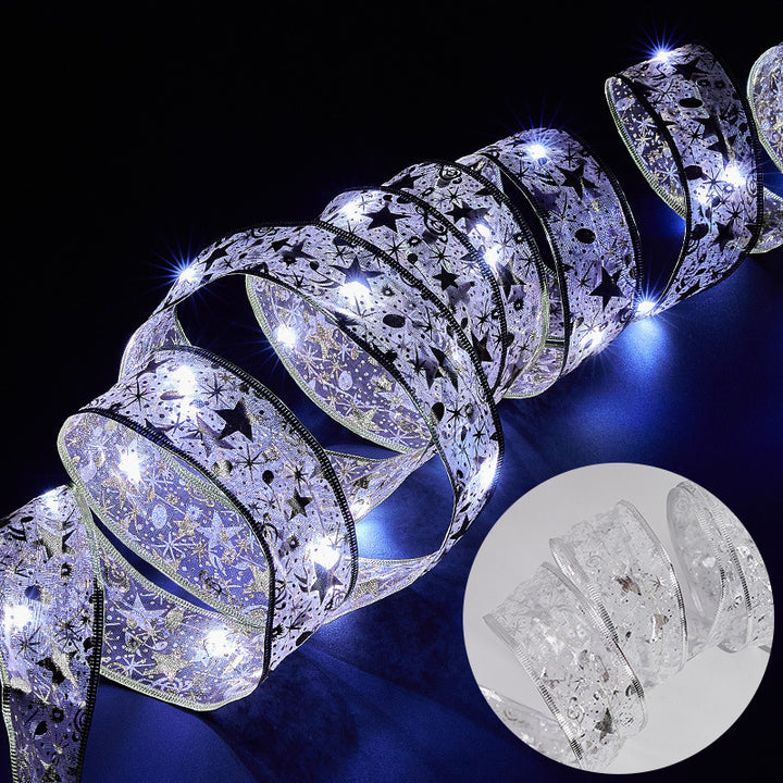LED Decorative Ribbon with Festive Design Stornfield