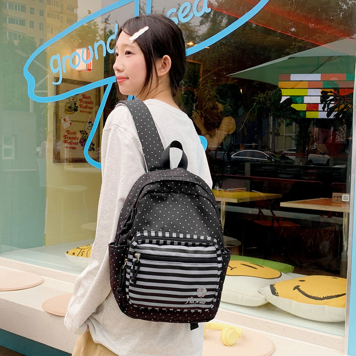 Lightweight Multi-Functional Striped Backpack Stornfield