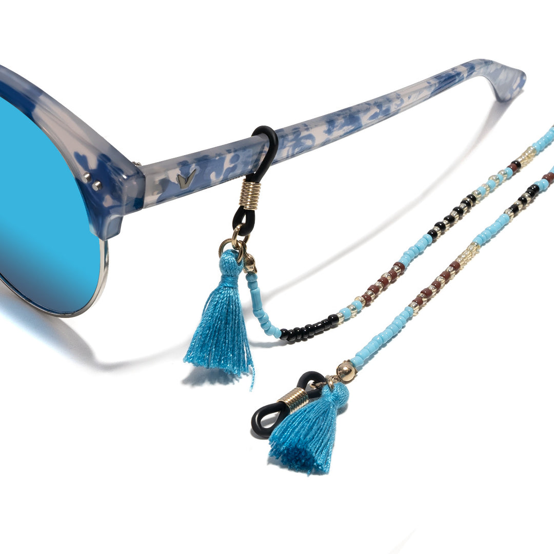 Bohemian-Inspired Beaded Eyewear Chain Stornfield
