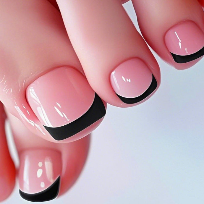 French Tip Nail Art Set Stornfield