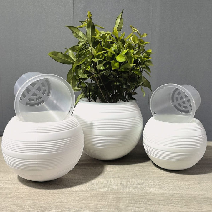 Decorative Round Planter Stornfeild