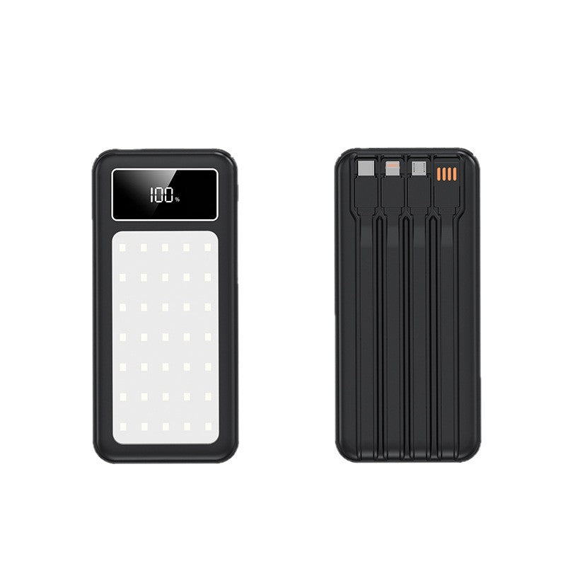 Powerful power bank with intelligent LED charging status management Stornfield