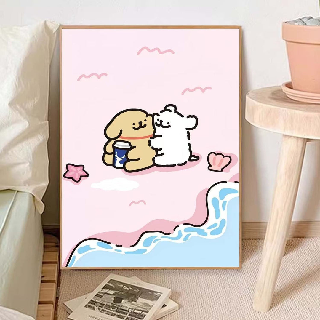 Cute Animal-Themed Illustrative Wall Art Stornfield