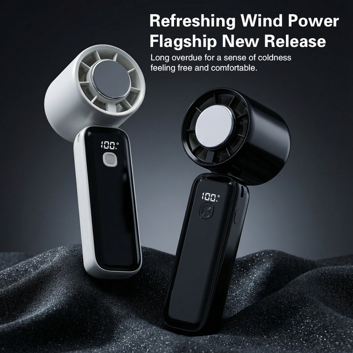 Ergonomic Portable Handheld Fan Stornfield