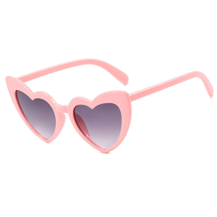 Women's Heart-Shaped Sunglasses with Polarized Lenses and High-Quality Plastic Frame Stornfield