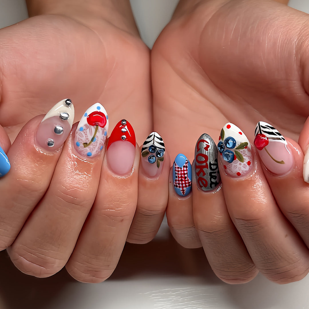 Creative Retro Style Artificial Nails Stornfield