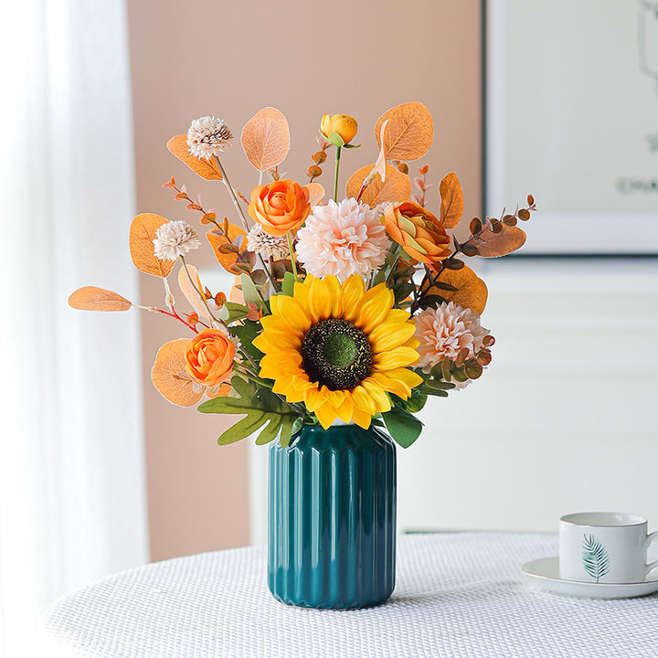 Premium Artificial Sunflower Bouquet