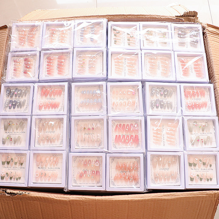 Decorative Press-On Nail Collection Stornfield