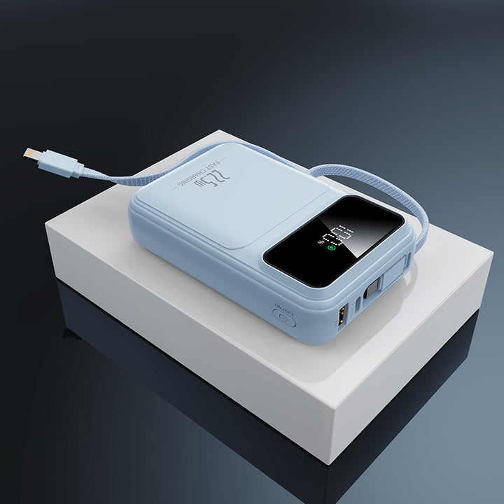 Portable Powerbank with Digital Charge Level Indicator and Fast Charge Function Stornfield