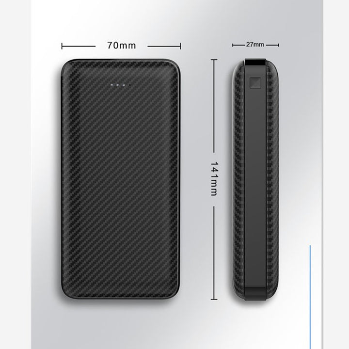 Thin power bank with high-speed charging technology Stornfield