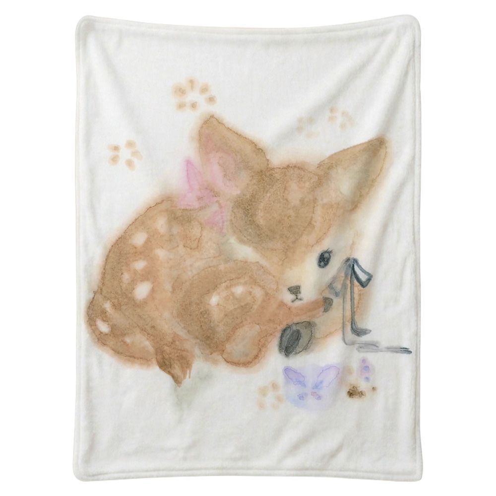Cuddly Character-Themed Throw Blanket
