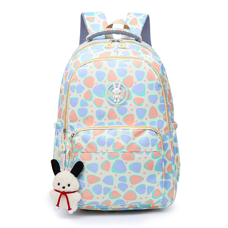 Cheerful school backpack with unique patterns and practical compartments Stornfield