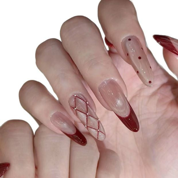 Elegant Stiletto Nail Art Enhancements Stornfield