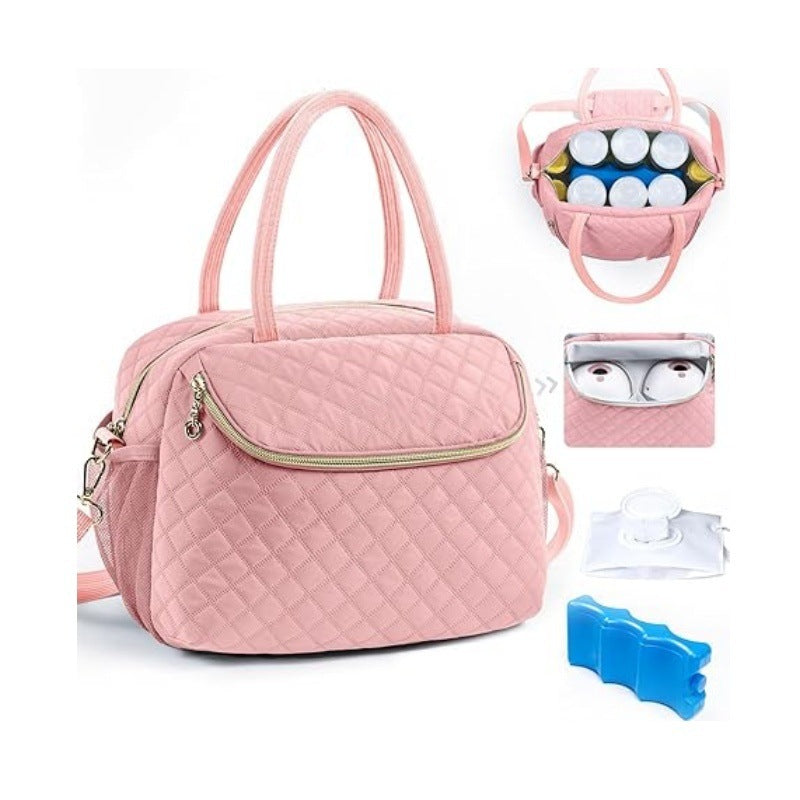Multifunctional cooler bag with insulated interior compartment Stornfield