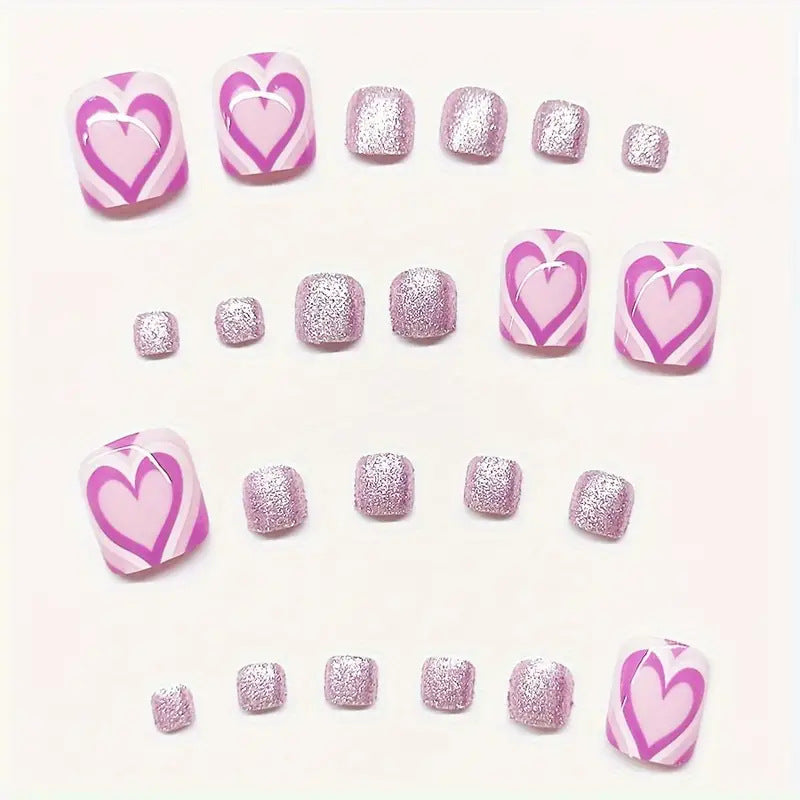 Rhinestone-Embellished Pedicure Stornfield