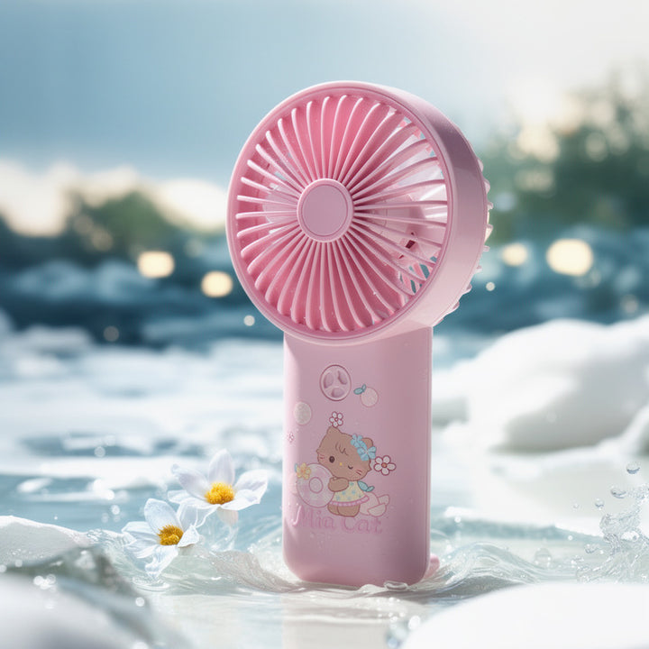 Ladies portable handheld fan with cute design Stornfield