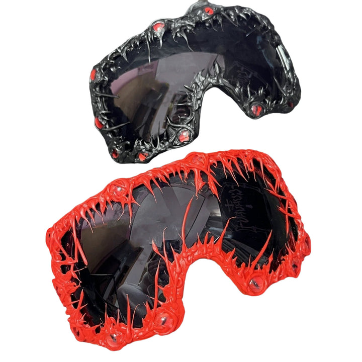 Ladies futuristic sports sunglasses with creative design Stornfield