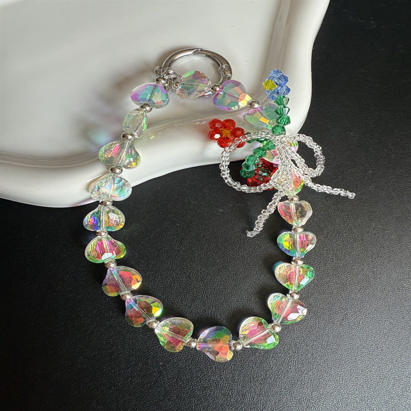 Heart-Shaped Crystal Beaded Stornfield