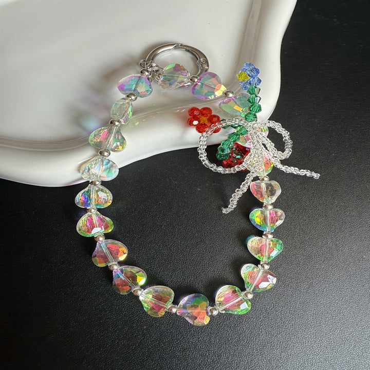 Heart-Shaped Crystal Beaded Stornfield