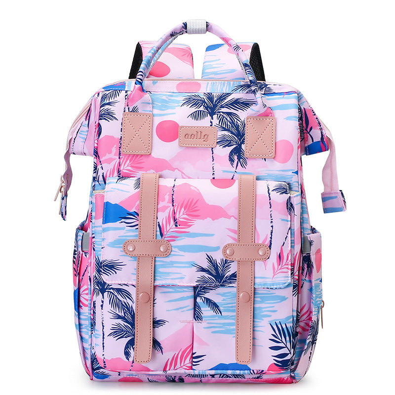 Versatile Character-Themed Baby Care Backpack Stornfield