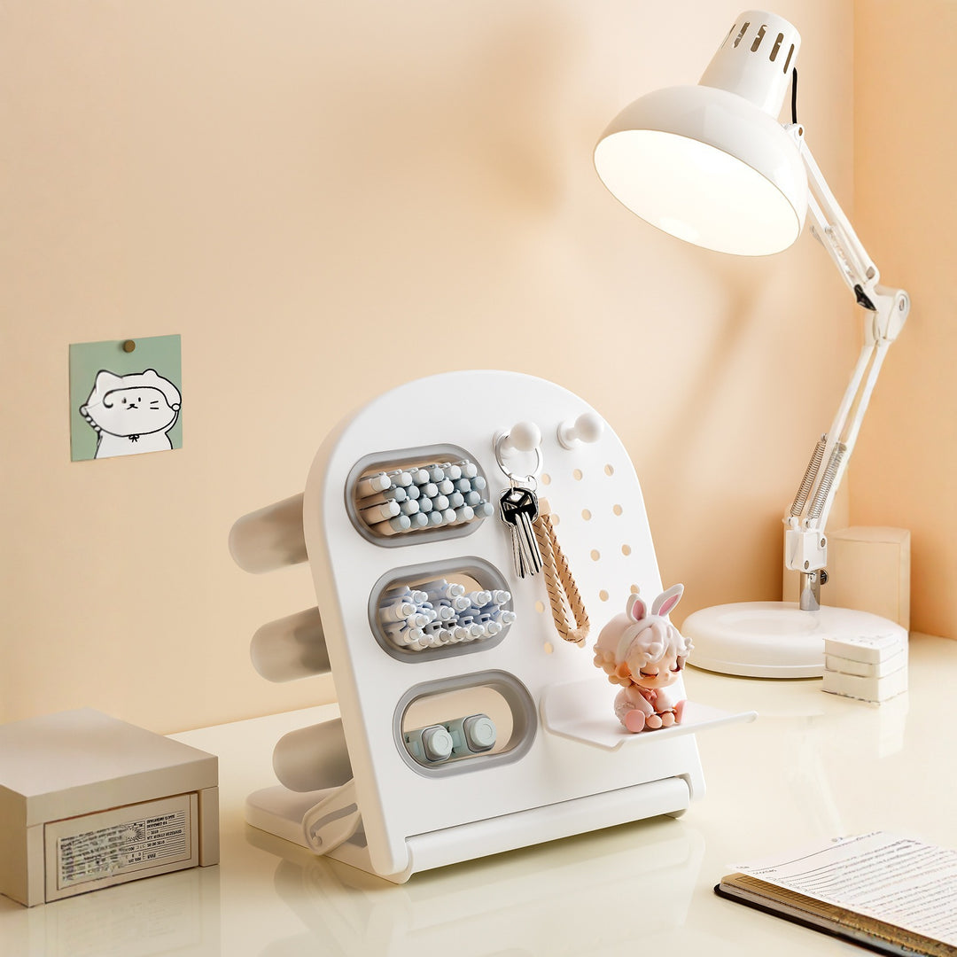 Multi-Functional Desktop Organizer with Adjustable Slots Stornfield