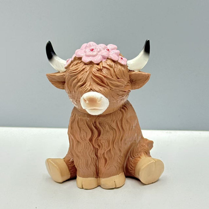 cute decorative horned cattle Stornfield