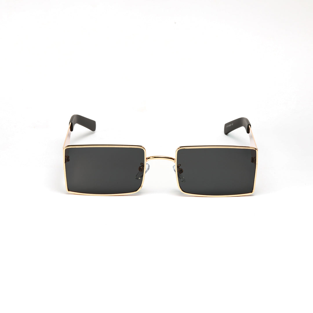 Ladies stylish rectangular sunglasses with modern metal frame Stornfield