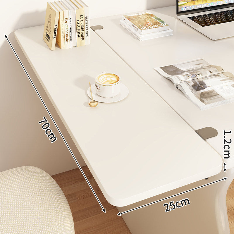 Compact Wall-Mounted Foldable Clamp-On Desk Shelf