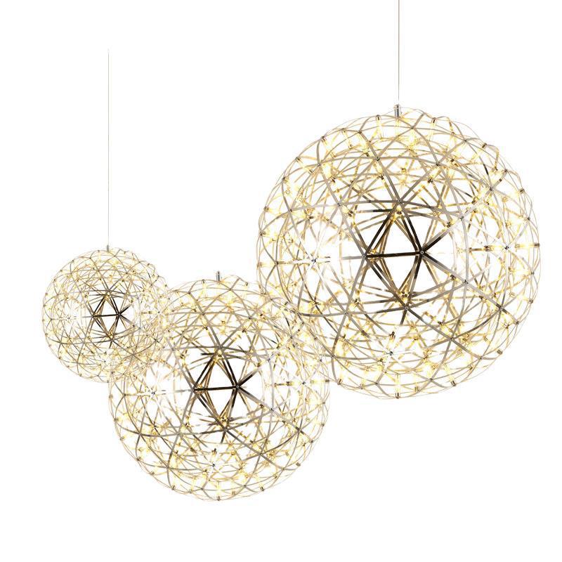 Sphere-Shaped Pendant Light