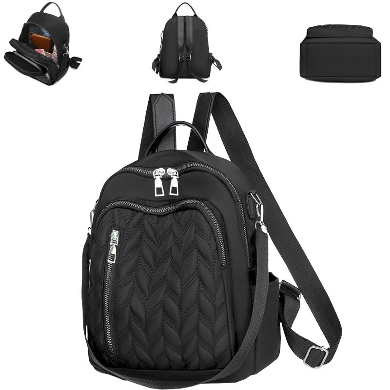 Women's Quilted Backpack Purse Stornfield
