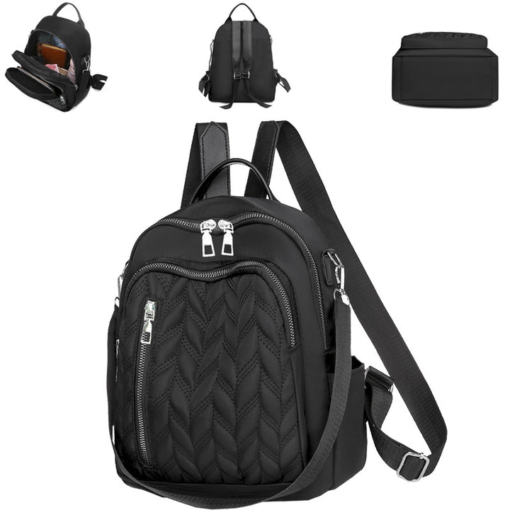 Women's Quilted Backpack Purse Stornfield