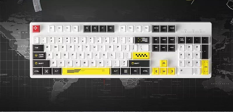 Ocean-Themed Mechanical Keyboard Stornfield