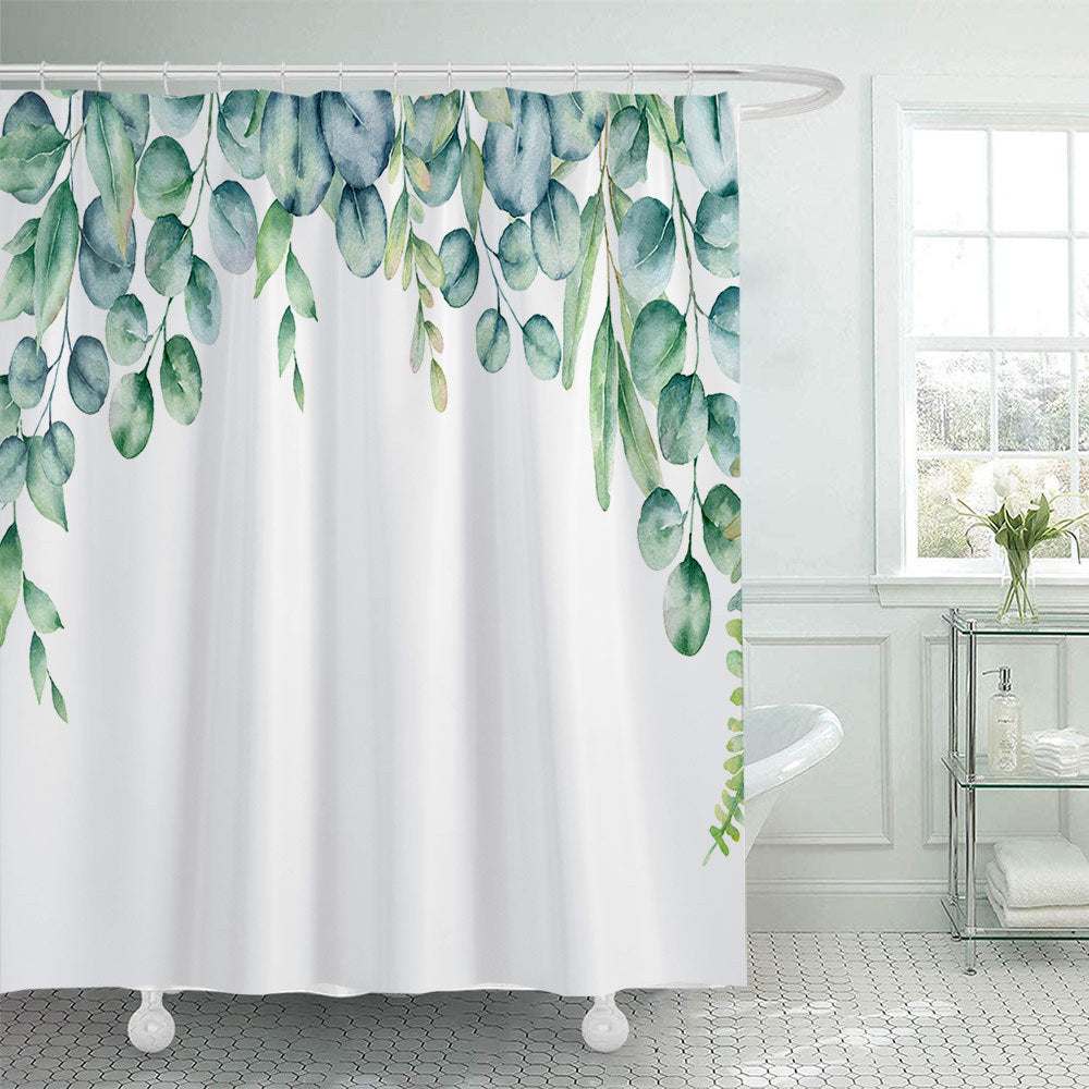Leafy Botanical Shower Curtain Stornfield