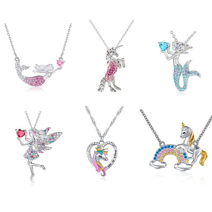 Playful Cat-Themed Jewelry Pendant Necklace Stornfield