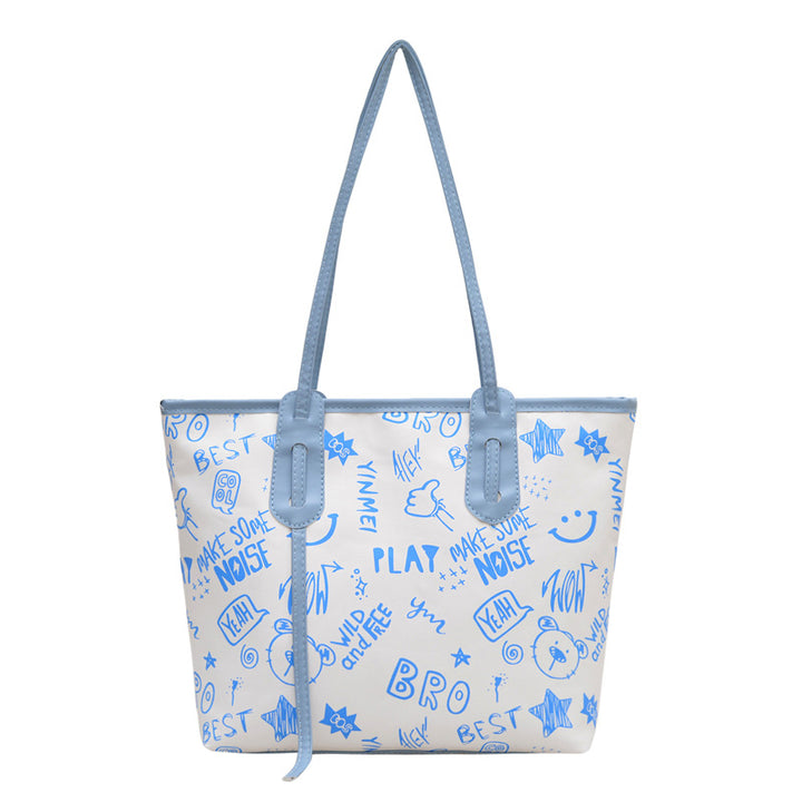 WoPlayful Graphic Tote Bag Stornfield