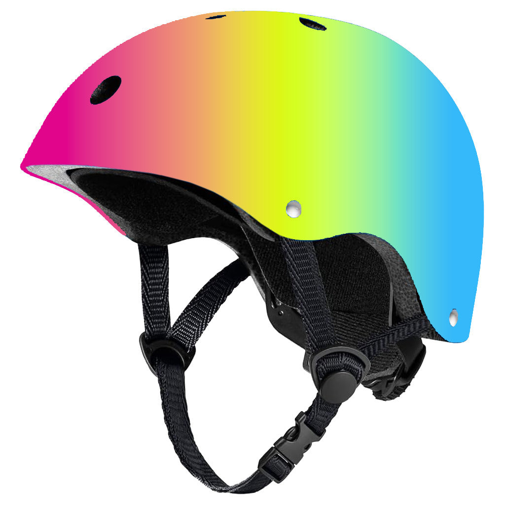 multi sport protective skate and cycling helmet with EPS impact foam and adjustable chin strap Stornfield