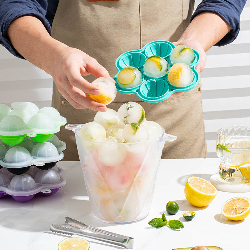 Silicone Ice Cube Tray with Basketball Design Stornfield