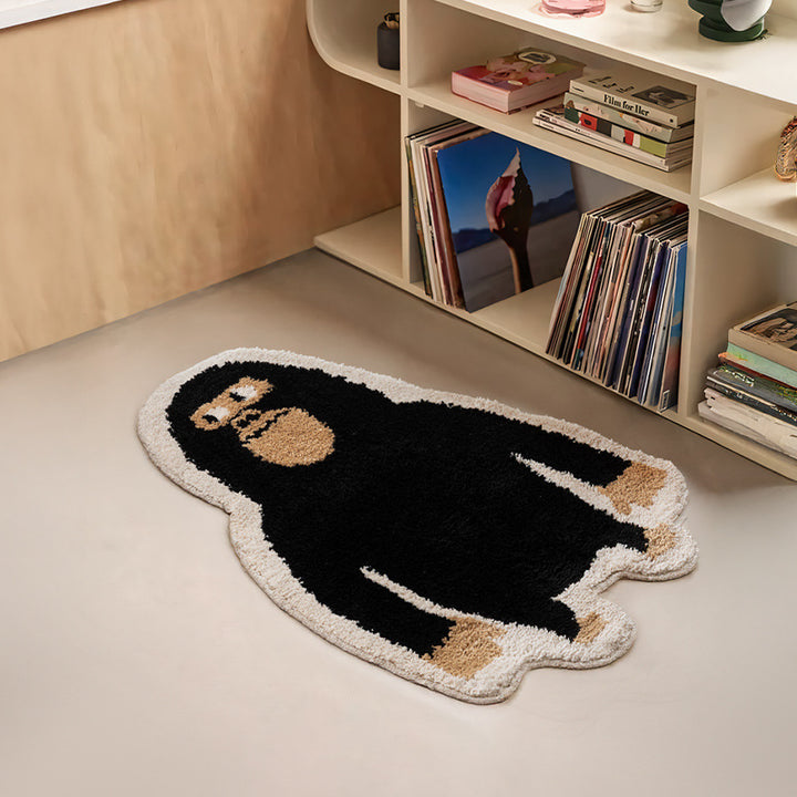 Gorilla-shaped bath mat with non-slip bottom Stornfield