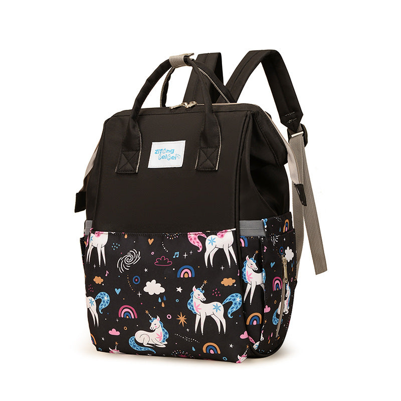 Eclectic Unicorn Design Diaper Backpack Stornfield
