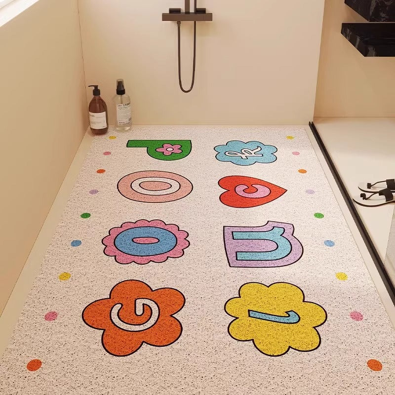 Fun Dinosaur-Themed Bathroom Mat Stornfield