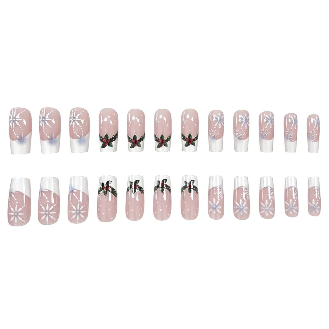 Christmas-Themed Artistic Nail Enhancements Stornfield