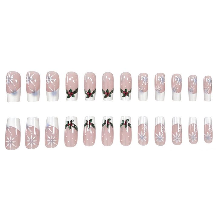 Christmas-Themed Artistic Nail Enhancements Stornfield